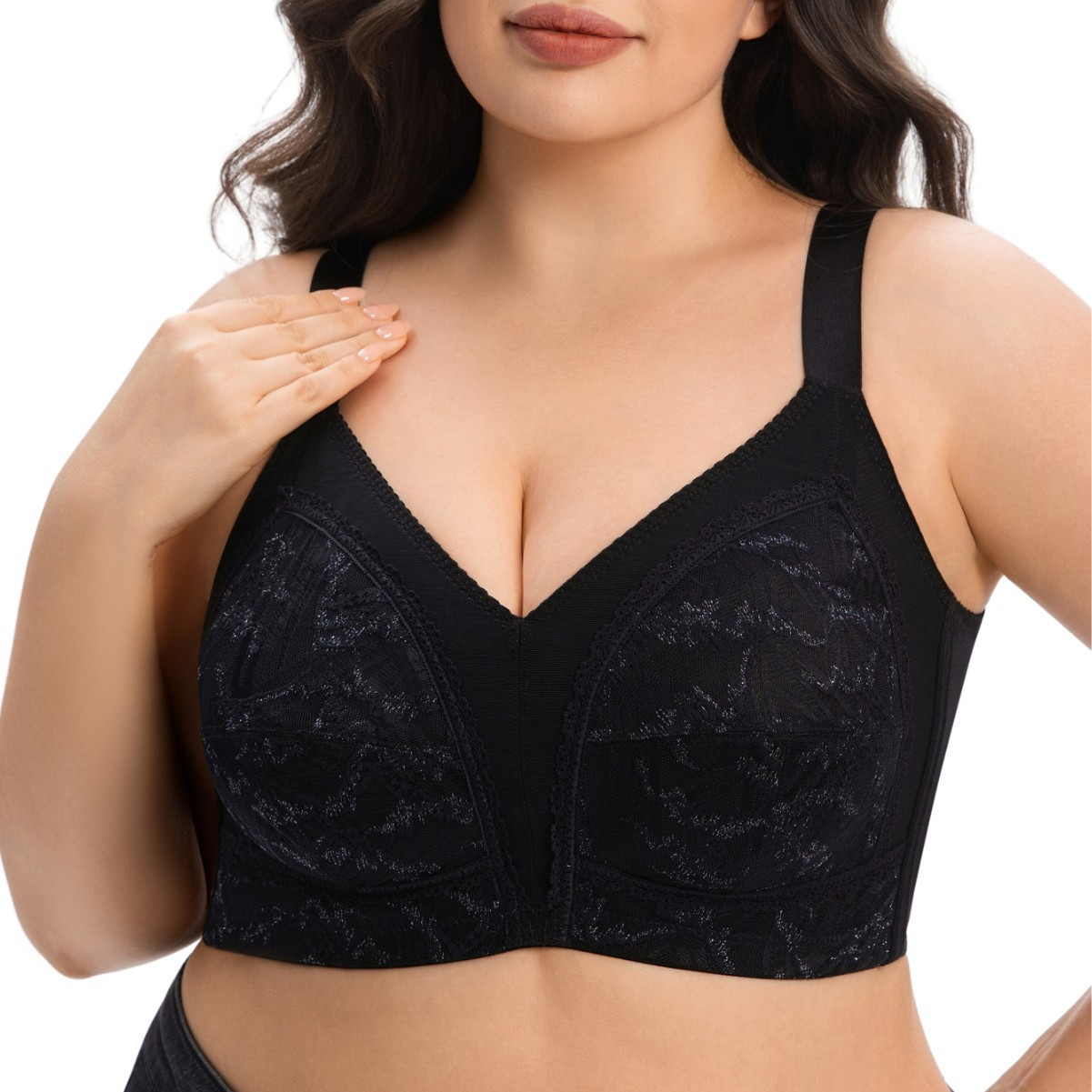 Full Coverage Bra - Non Padded Large Size Minimizer Bra